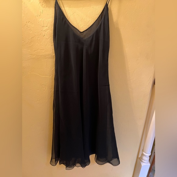Ruben Panis Vtg Sheer Silk dress with 3 layers sheer silk under dress. - Picture 3 of 15